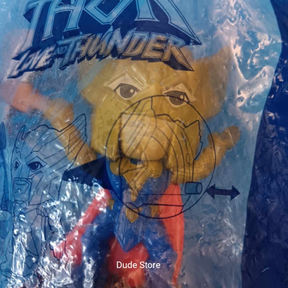 THOR Love And Thunder McDonald’s Happy Meal - Toy #5 Golden Armor Thor 2022 New